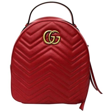 gucci red marmont backpack|Gucci Marmont large camera bag.